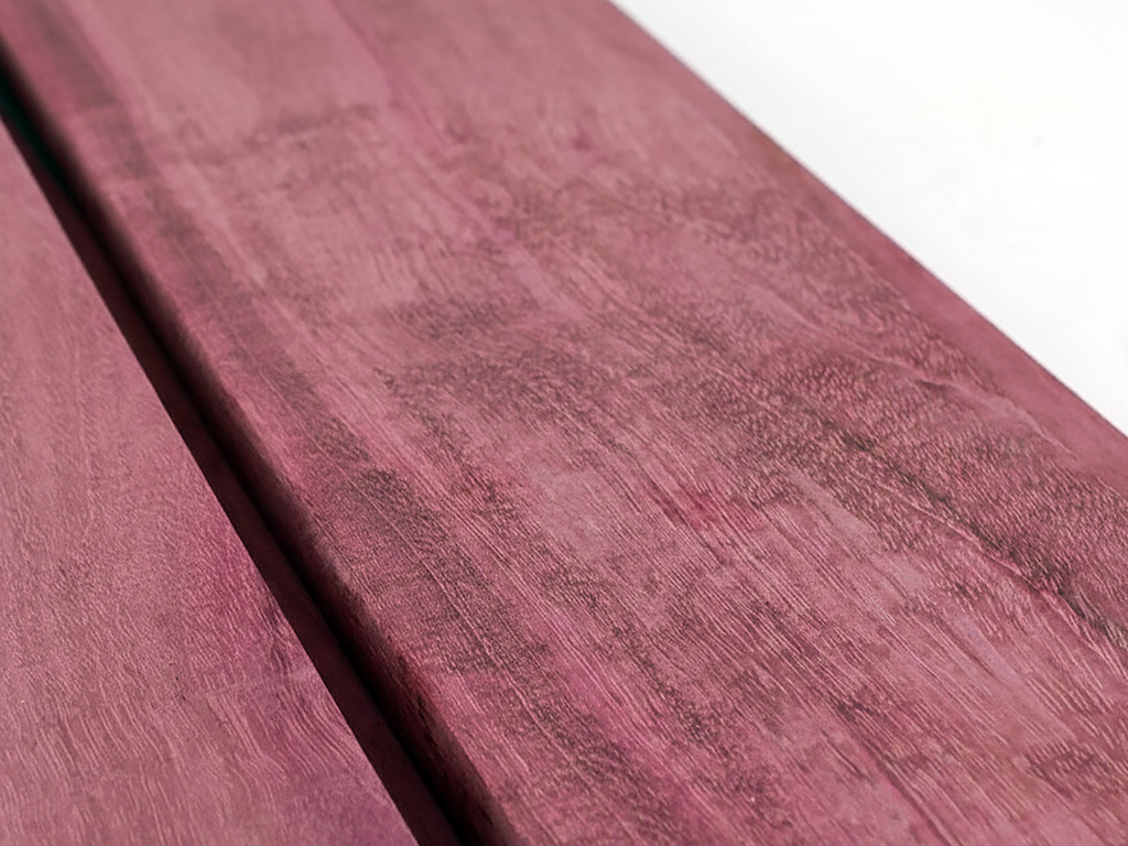 Why woodworkers love purpleheart hardwood